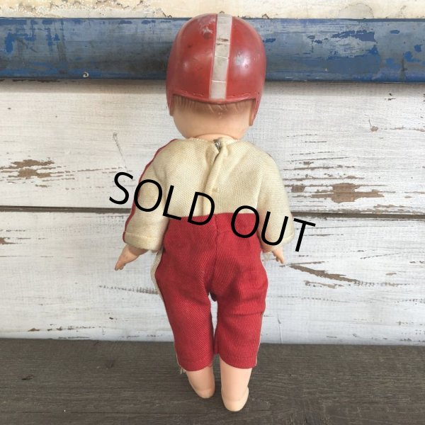 画像2: 50s Vintage American Football Player Mickey Doll (J756) (2)