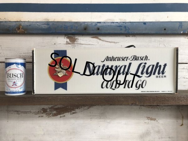 画像2: 80s Vintage Anheuser-Bush Natural Light Beer lighted sign (J761) (2)