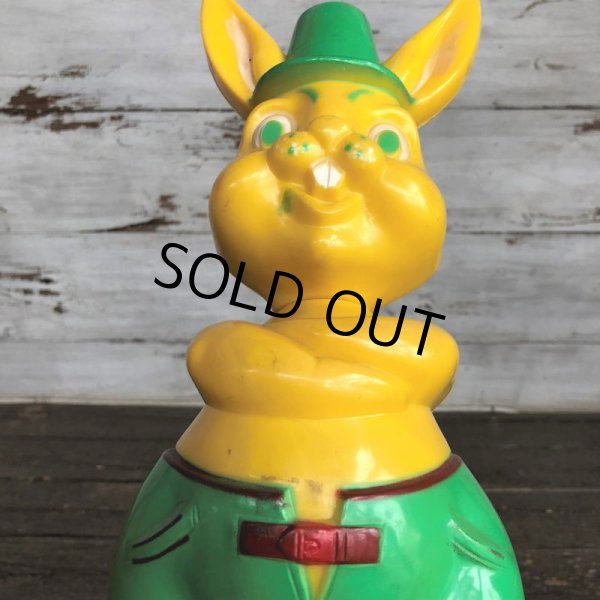 画像10: Vintage Bunny Plastic Bank Doll (J763) (10)