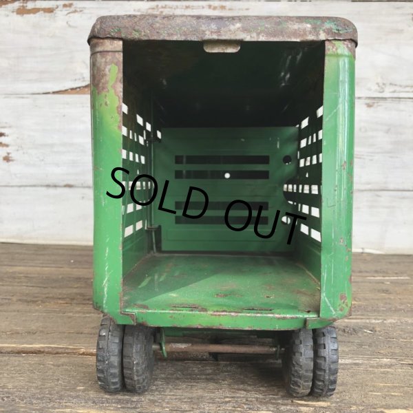 画像6: 50s Vintage Structo Farms Cattle Trailer Truck (J036)  (6)