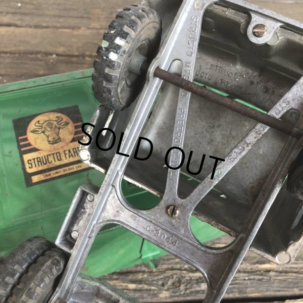 画像8: 50s Vintage Structo Farms Cattle Trailer Truck (J036)  (8)