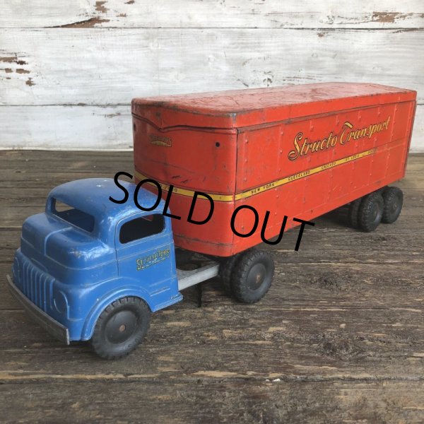 画像2: 50s Vintage Structo Transport Van Truck (J037)  (2)