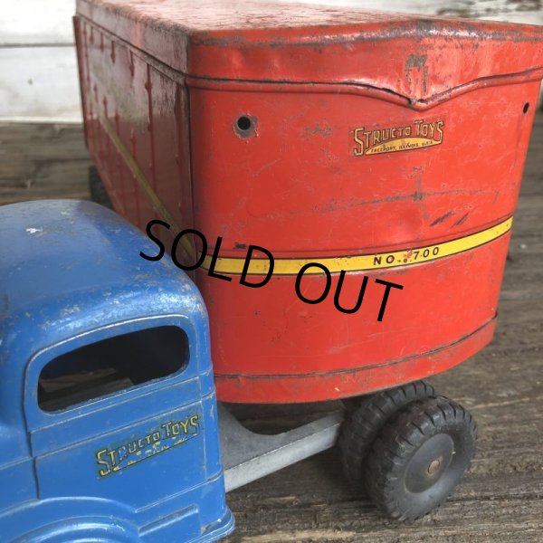 画像10: 50s Vintage Structo Transport Van Truck (J037)  (10)