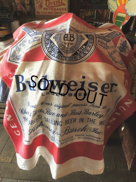 画像8: Vintage Budweiser Original Doorway Curtain Store Display (J768) (8)