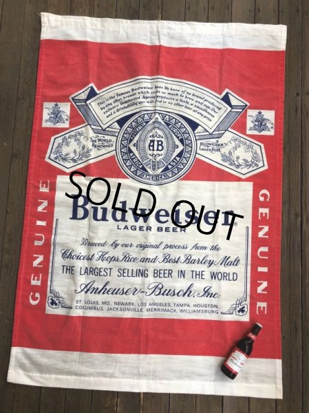 画像2: Vintage Budweiser Original Doorway Curtain Store Display (J768) (2)