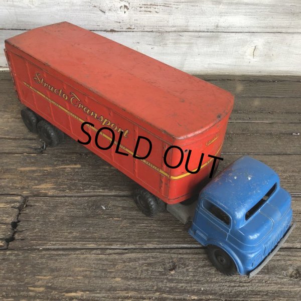 画像4: 50s Vintage Structo Transport Van Truck (J037)  (4)