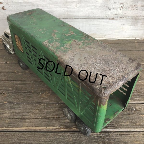 画像7: 50s Vintage Structo Farms Cattle Trailer Truck (J036)  (7)
