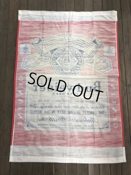 画像3: Vintage Budweiser Original Doorway Curtain Store Display (J768) (3)
