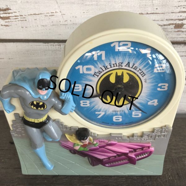 画像5: 70s Vintage Talking alarm Clock Batman & Robin (J771) (5)