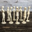 画像4: 60s Louis Marx Campus Cuties Figures Set of 8 (J774) (4)