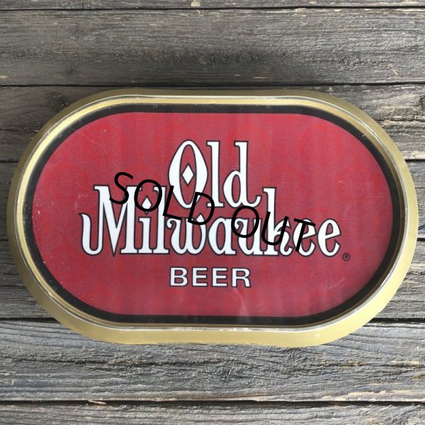 画像11: Vintage Old Milwaukee Beer BAR Lighted Display Signs (J772) (11)
