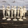 画像1: 60s Louis Marx Campus Cuties Figures Set of 8 (J774) (1)