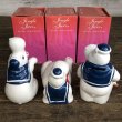 画像2: Vintage Happy Hippo Ceramic Piggy Bank Set of 3 (J773) (2)