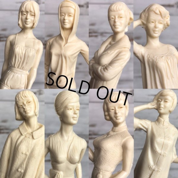 画像7: 60s Louis Marx Campus Cuties Figures Set of 8 (J774) (7)