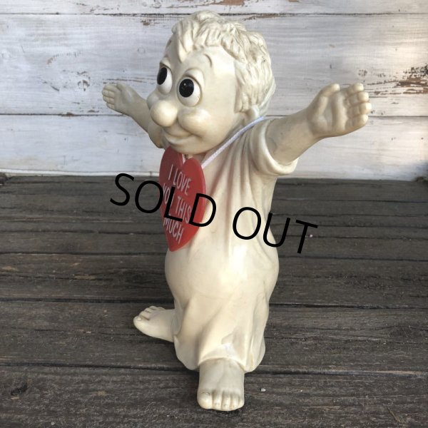 画像7: Vintage Message Doll Big Size I LOVE YOU THIS MUCH (J774) (7)