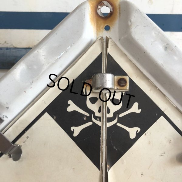 画像5: Vintage Hazard Panel Duo-Flip Numbered Sign (J775) (5)