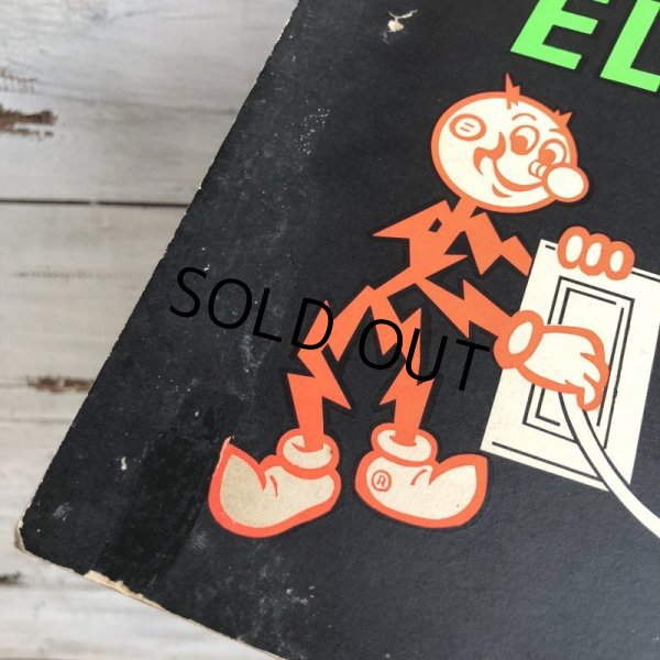 画像5: 50s Vintage Reddy Kilowatt Store Display Cardboard Sign (J780)  (5)