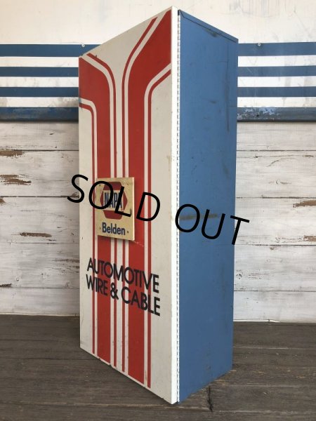 画像3: Vintage Napa Belden Automotive Wire & Cable Cabinet (J783)  (3)