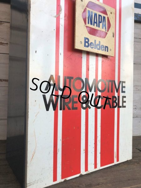 画像9: Vintage Napa Belden Automotive Wire & Cable Cabinet (J783)  (9)