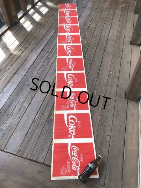 画像5: Vintage Coca Cola Store Window Display Paper Poster Sign (J785)  (5)