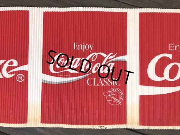 画像8: Vintage Coca Cola Store Window Display Paper Poster Sign (J785)  (8)