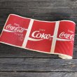 画像4: Vintage Coca Cola Store Window Display Paper Poster Sign (J785)  (4)