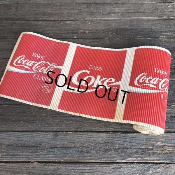 画像4: Vintage Coca Cola Store Window Display Paper Poster Sign (J785)  (4)