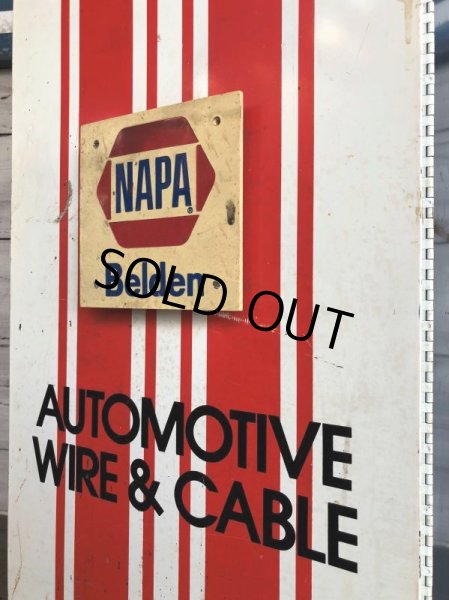 画像10: Vintage Napa Belden Automotive Wire & Cable Cabinet (J783)  (10)