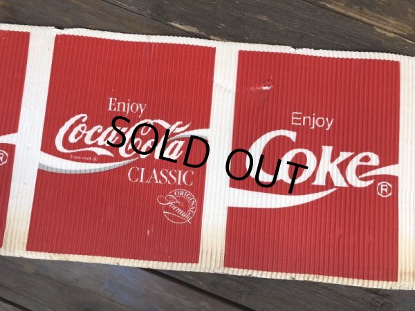 画像9: Vintage Coca Cola Store Window Display Paper Poster Sign (J785)  (9)