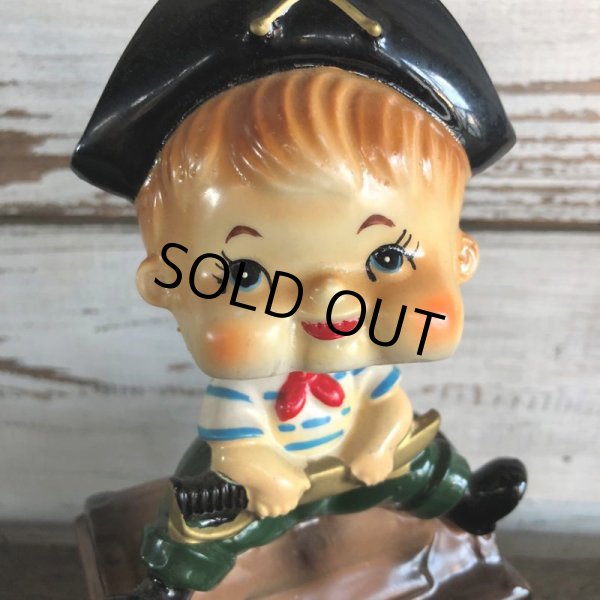 画像7: SALE Vintage Ceramic Bobble Head Doll Pirate (J786) (7)