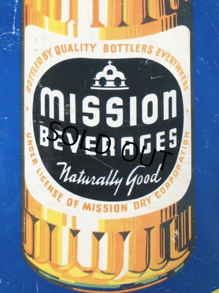 画像8: Vintage Mission Orange Sign (J795)  (8)