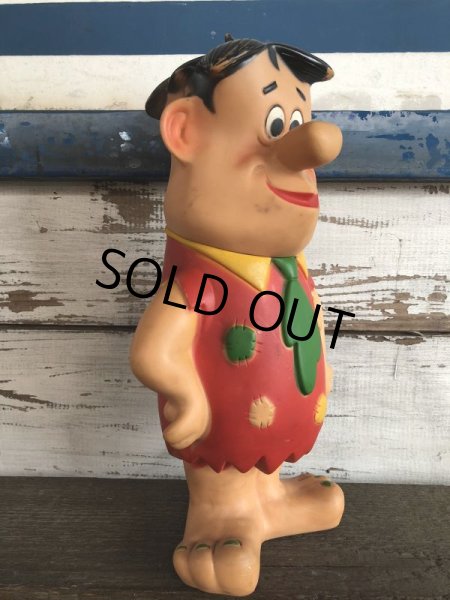 画像2: 60s Vintage Knickerbocker Fred Flintstone Doll  (J791) (2)