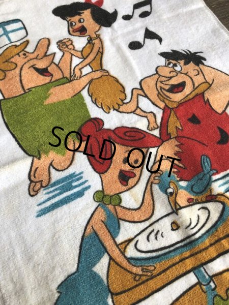画像5: Vintage Towel The Flintstone Dead Stock (J793) (5)