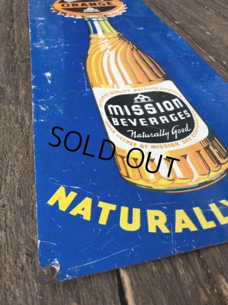 画像5: Vintage Mission Orange Sign (J795)  (5)