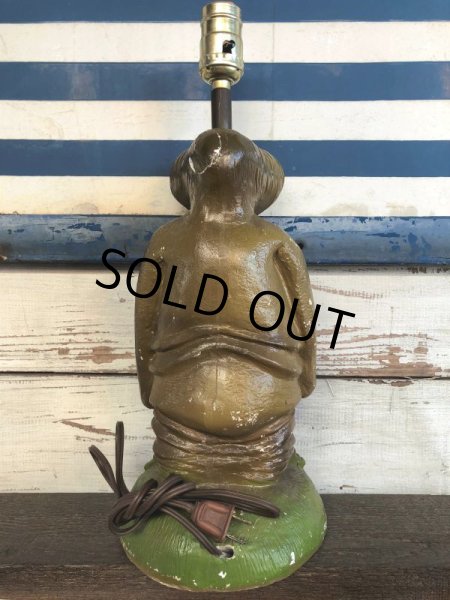 画像3: Vintage ET Chalkware Table Lamp (J801)  (3)