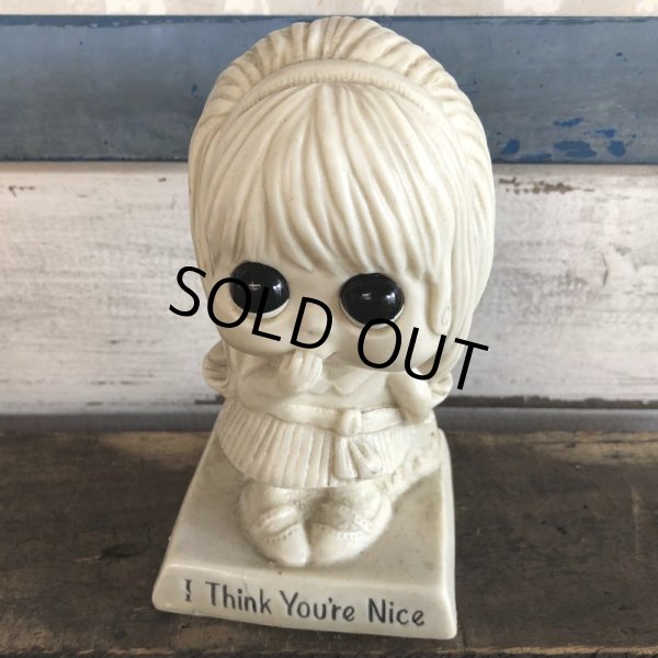 画像6: Vintage Message Doll I Think You're Nice (J798)  (6)