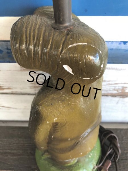 画像7: Vintage ET Chalkware Table Lamp (J801)  (7)
