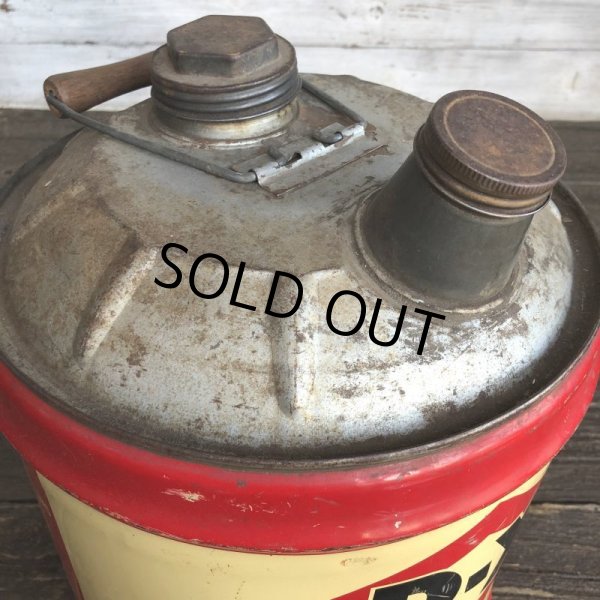 画像6: Vintage Oil can D-X Motor Oil 5 U.S. GALLONS (J803)   (6)