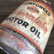 画像8: Vintage Oil can LION Motor Oil 5 U.S. GALLONS (J804)   (8)