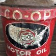 画像9: Vintage Oil can CO-OP Motor Oil 5 U.S. GALLONS (J806)   (9)