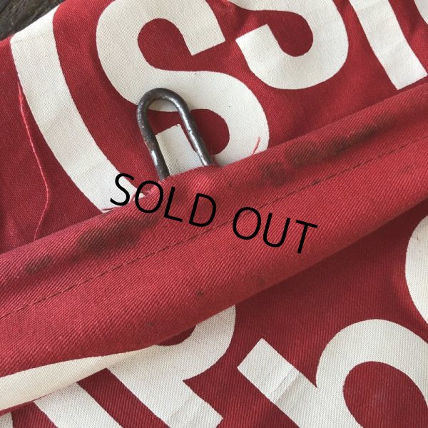 画像5: Vintage USS Pipe and Tubes Cloth Banner Sign (J815) (5)