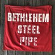 画像3: Vintage Bethlehem Steel Pipe Cloth Banner Sign (J814) (3)