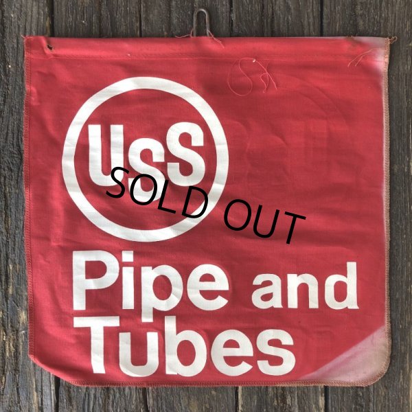 画像3: Vintage USS Pipe and Tubes Cloth Banner Sign (J815) (3)
