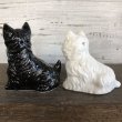 画像3: Vintage Black & White Scotch Whisky Salt & Pepper Shaker (J810) (3)