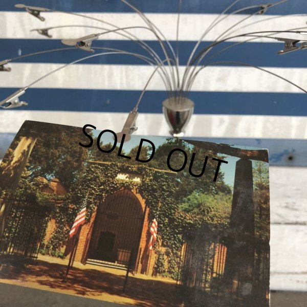 画像2: Vintage Adjustable Counter Top Display Rack Post card Stand (J817) (2)