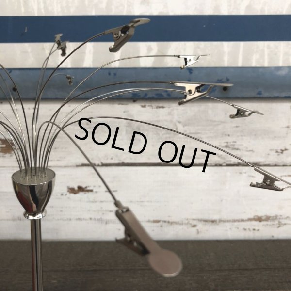 画像3: Vintage Adjustable Counter Top Display Rack Post card Stand (J817) (3)