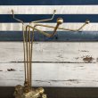 画像9: Vintage Brass Toned Counter Top Wire display Rack (J816) (9)