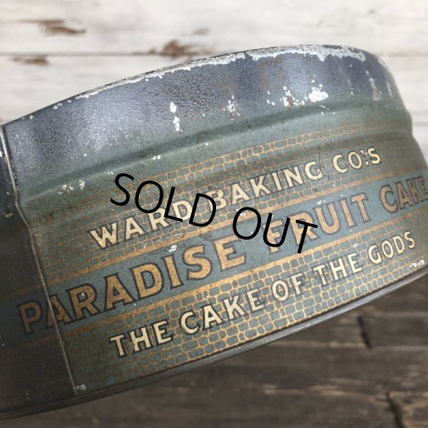 画像3: 30s Vintage PARADISE FRUIT CAKE can (J820) (3)