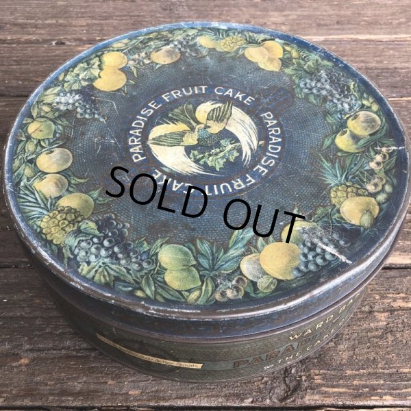 画像7: 30s Vintage PARADISE FRUIT CAKE can (J820) (7)