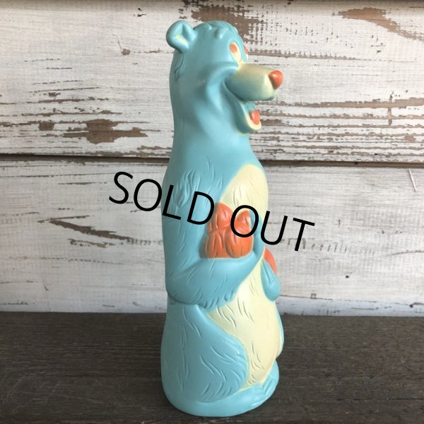 画像2: 60s Vintage Disney Jungle Book Baloo Soaky (J823) (2)